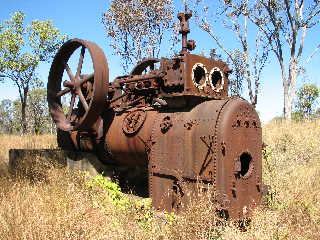 Abandoned Portable Engine in Northern Territory, Australia